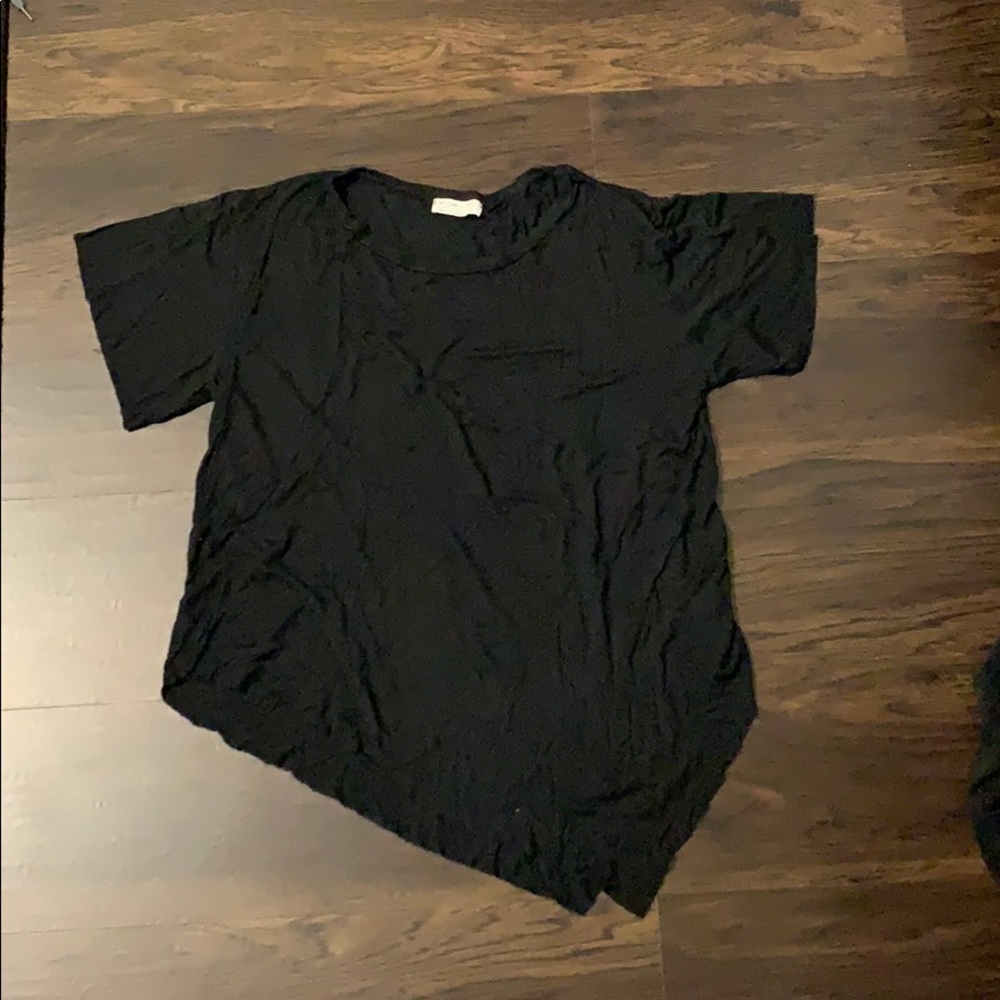 Comfy casual black or white top. Gently worn.